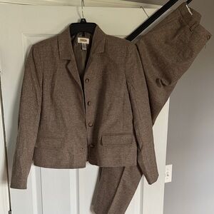 Vintage Tweed Blazer and Pants Set